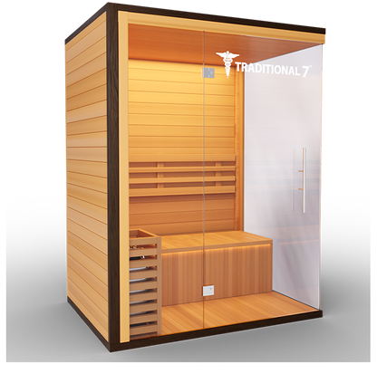 3 Person Home Steam Sauna | Traditional 7™ - Tree of Life