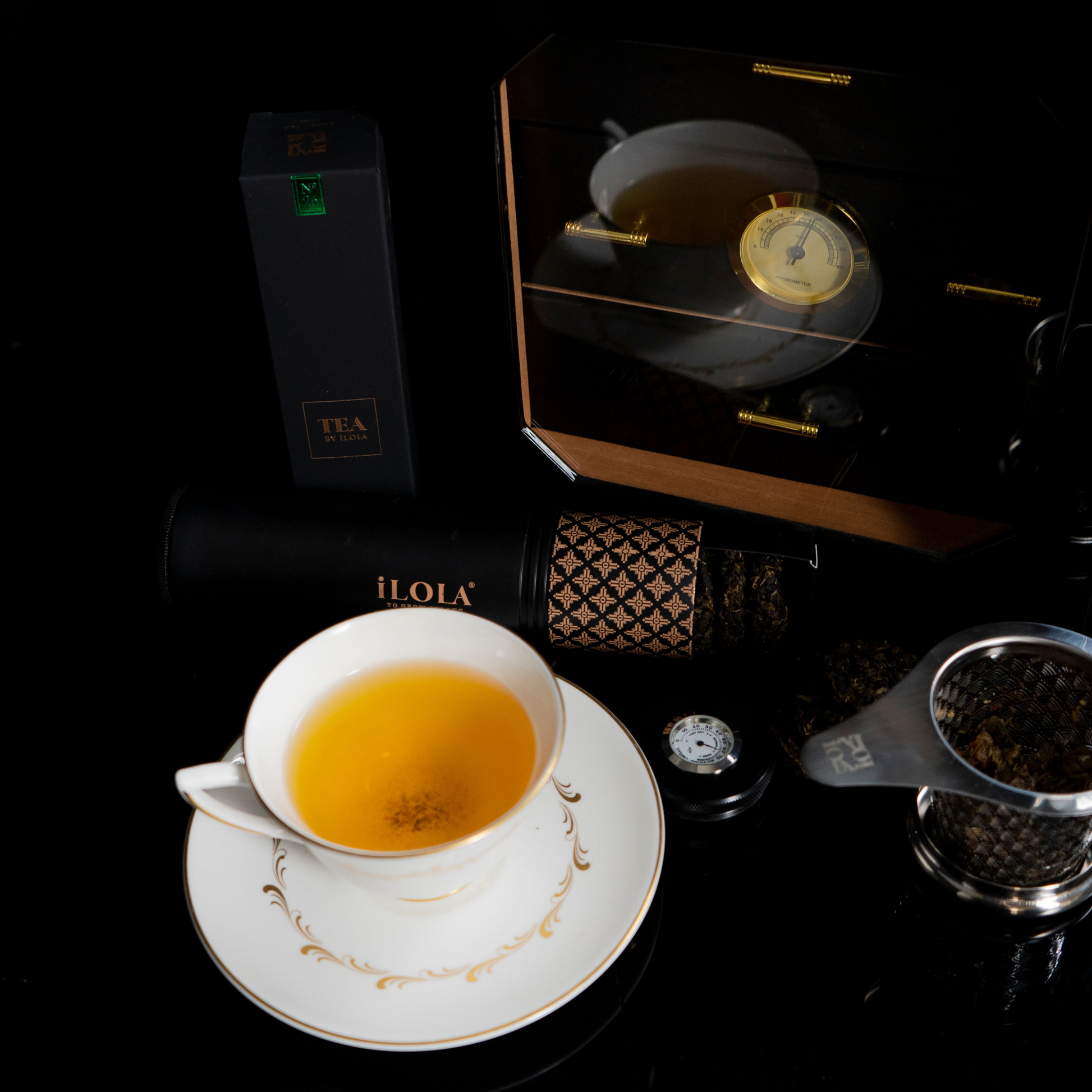 iLOLA Humidor Starter Set – Tea Aging + Storage System - Tree of Life
