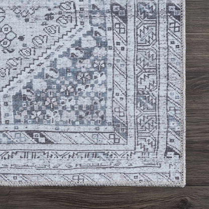 Barny Gray Denim Washable Rug - Clearance - Tree of Life