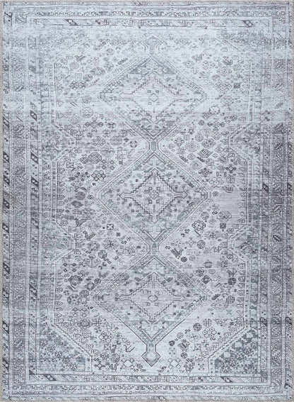 Barny Gray Denim Washable Rug - Clearance - Tree of Life