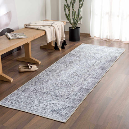 Barny Gray Denim Washable Rug - Clearance - Tree of Life