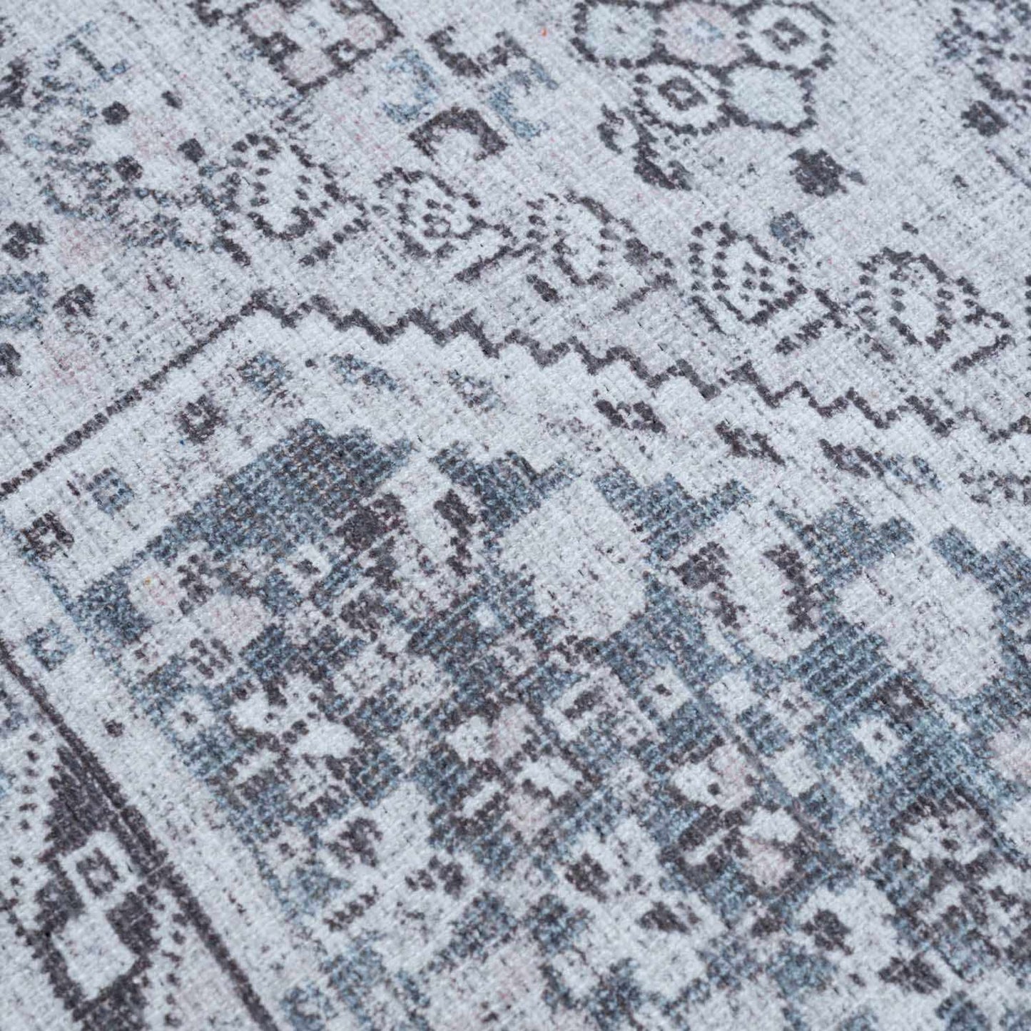 Barny Gray Denim Washable Rug - Clearance - Tree of Life