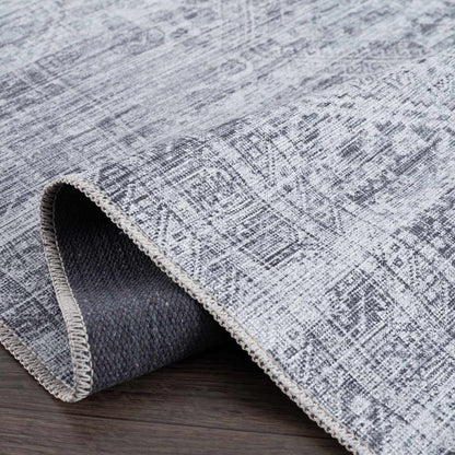 Barny Gray Blue Washable Rug - Clearance - Tree of Life