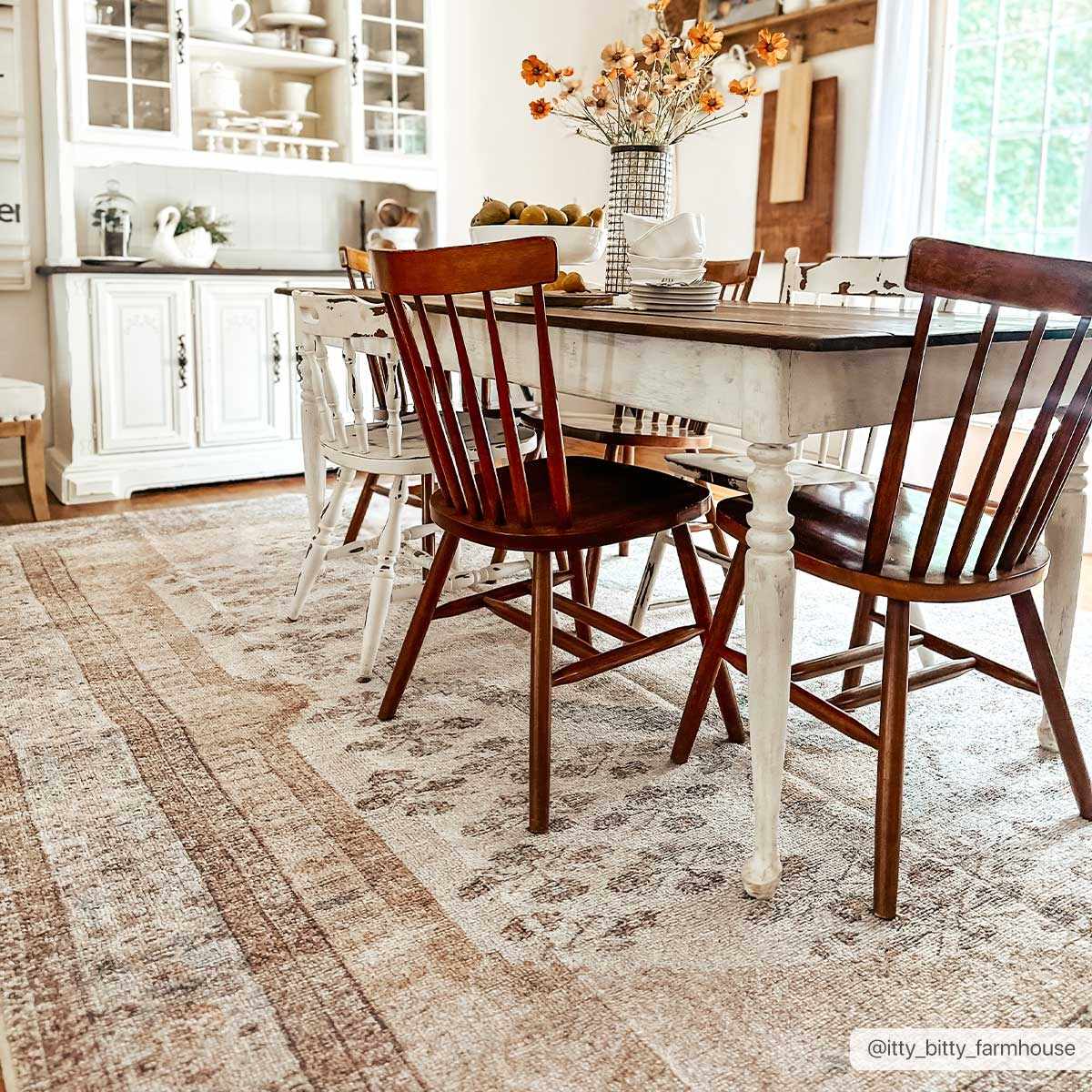 Analu Non-Slip Washable Rug - Tree of Life