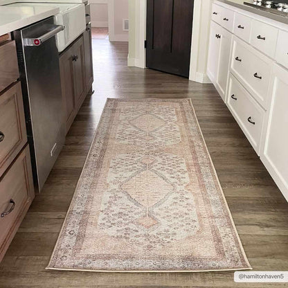 Analu Non-Slip Washable Rug - Tree of Life