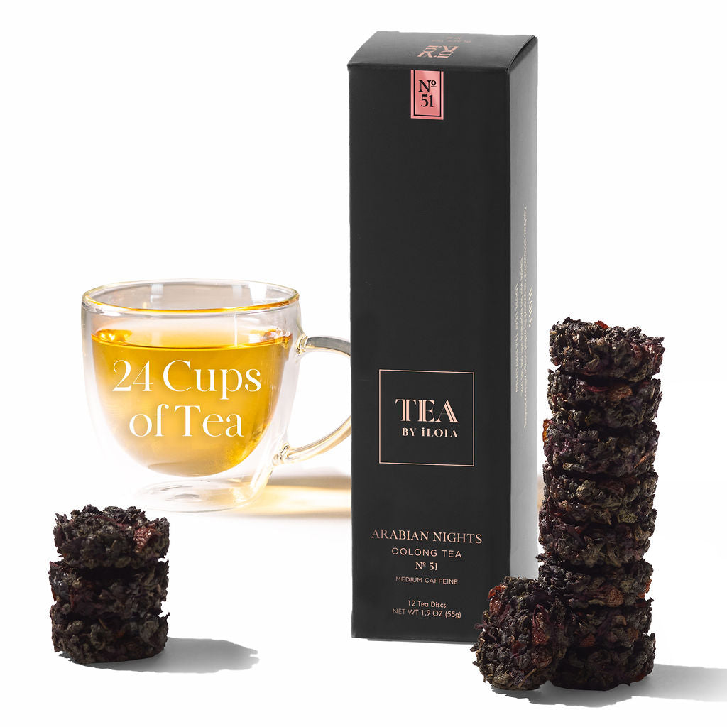 Arabian Nights No. 51 – Spiced Floral Probiotic Oolong Tea Discs - Tree of Life