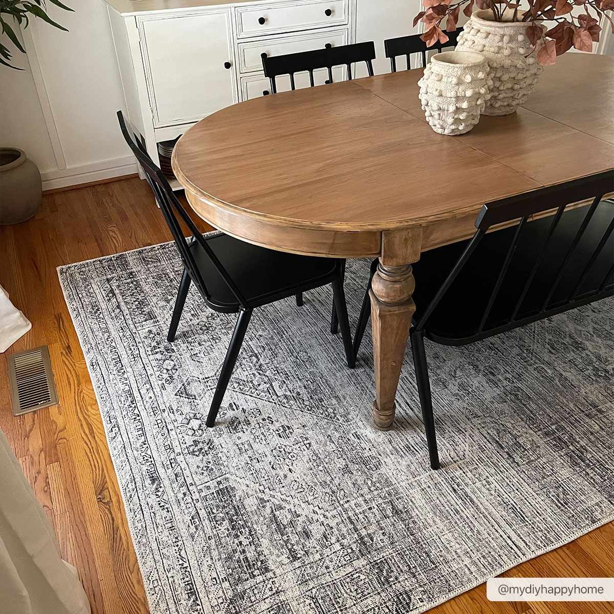 Barny Gray Blue Washable Rug - Clearance - Tree of Life