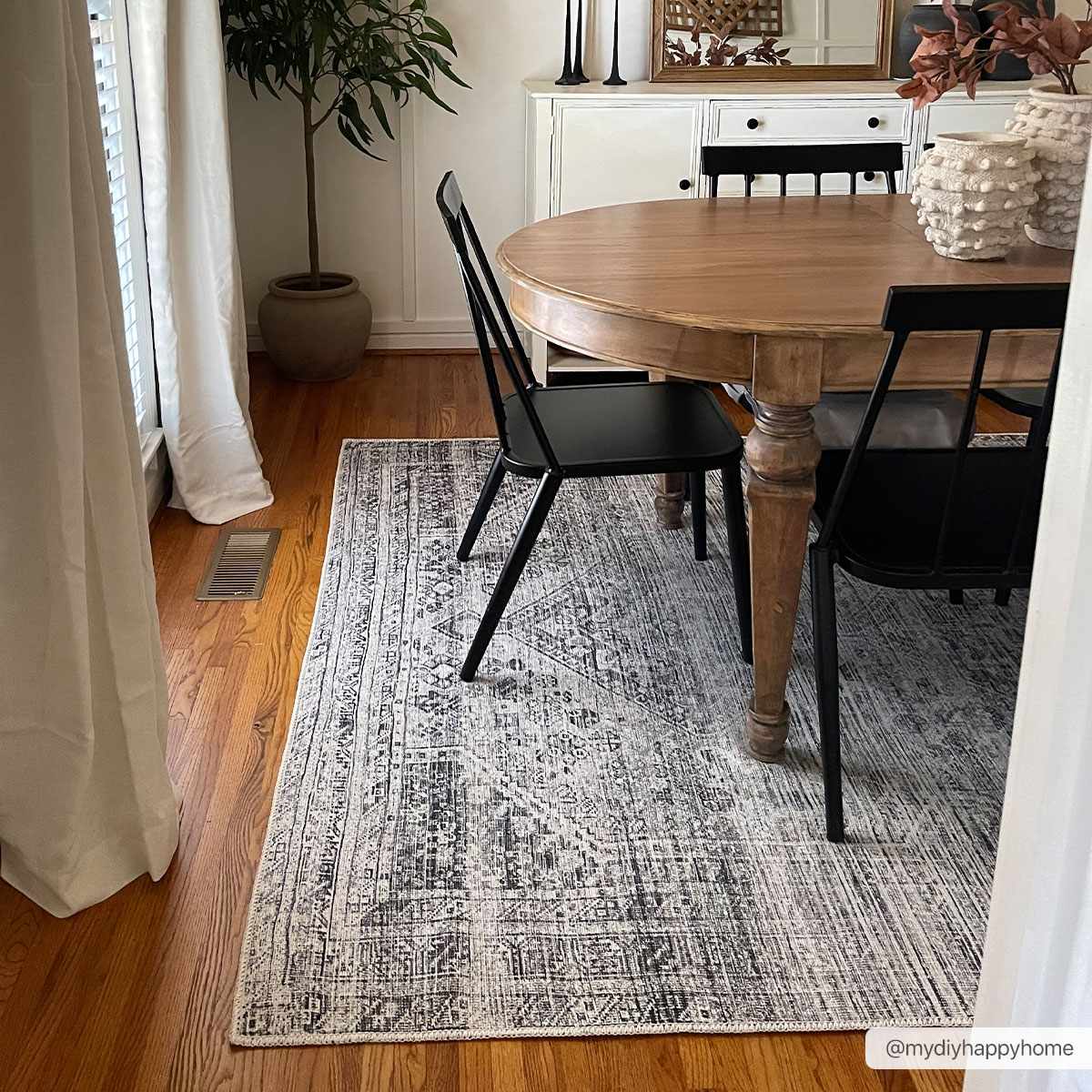 Barny Gray Blue Washable Rug - Clearance - Tree of Life