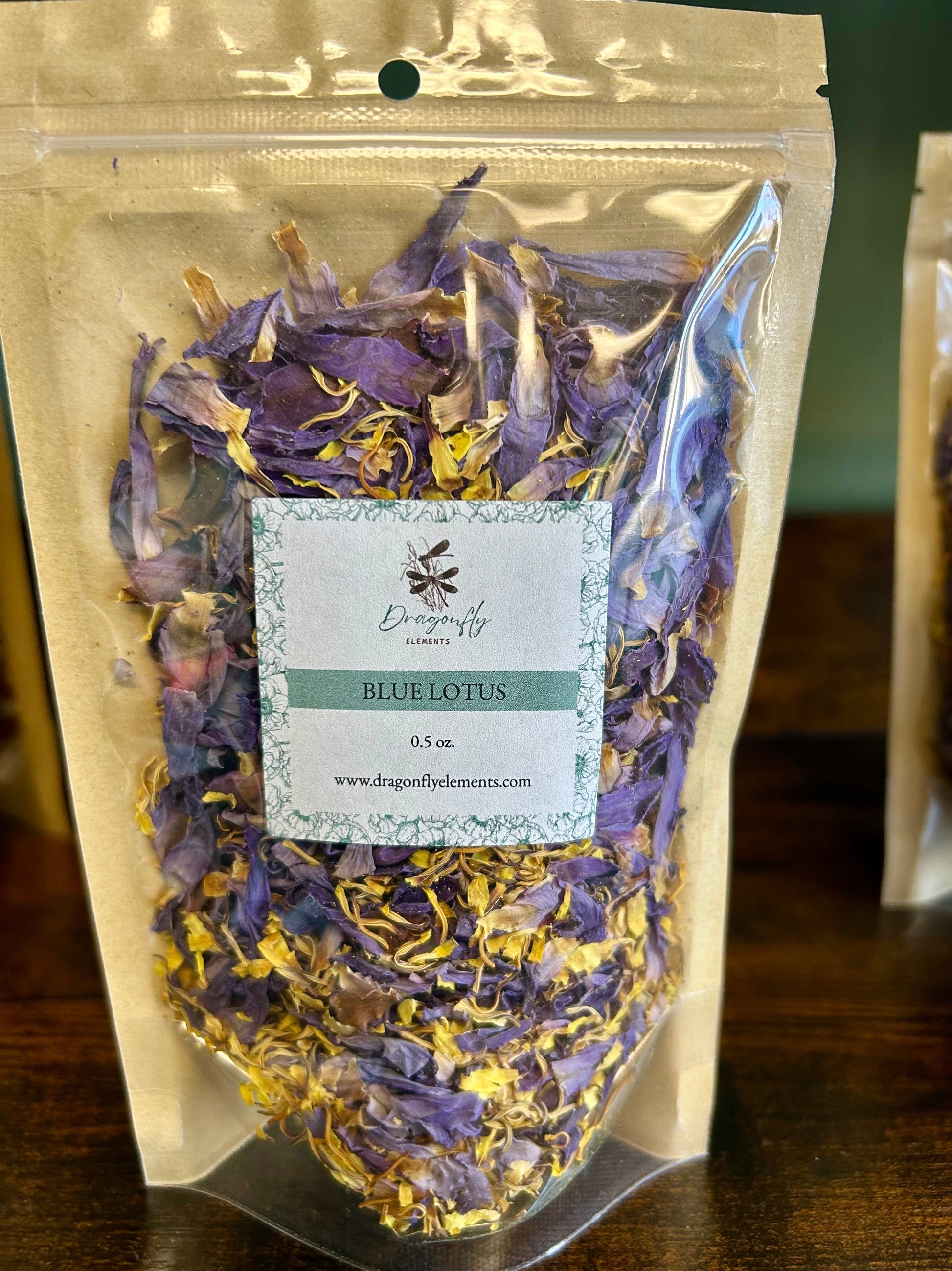 Blue Lotus Petals & Stamens .5oz. - Tree of Life