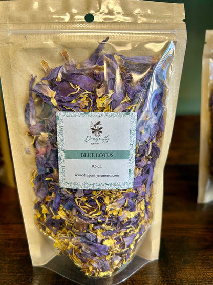 Blue Lotus Petals & Stamens .5oz. - Tree of Life