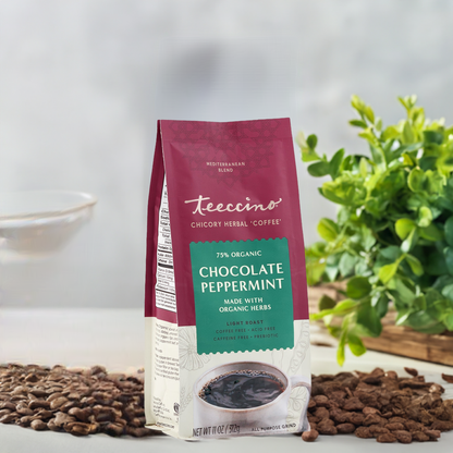 Chocolate Peppermint Chicory Herbal Coffee - Tree of Life