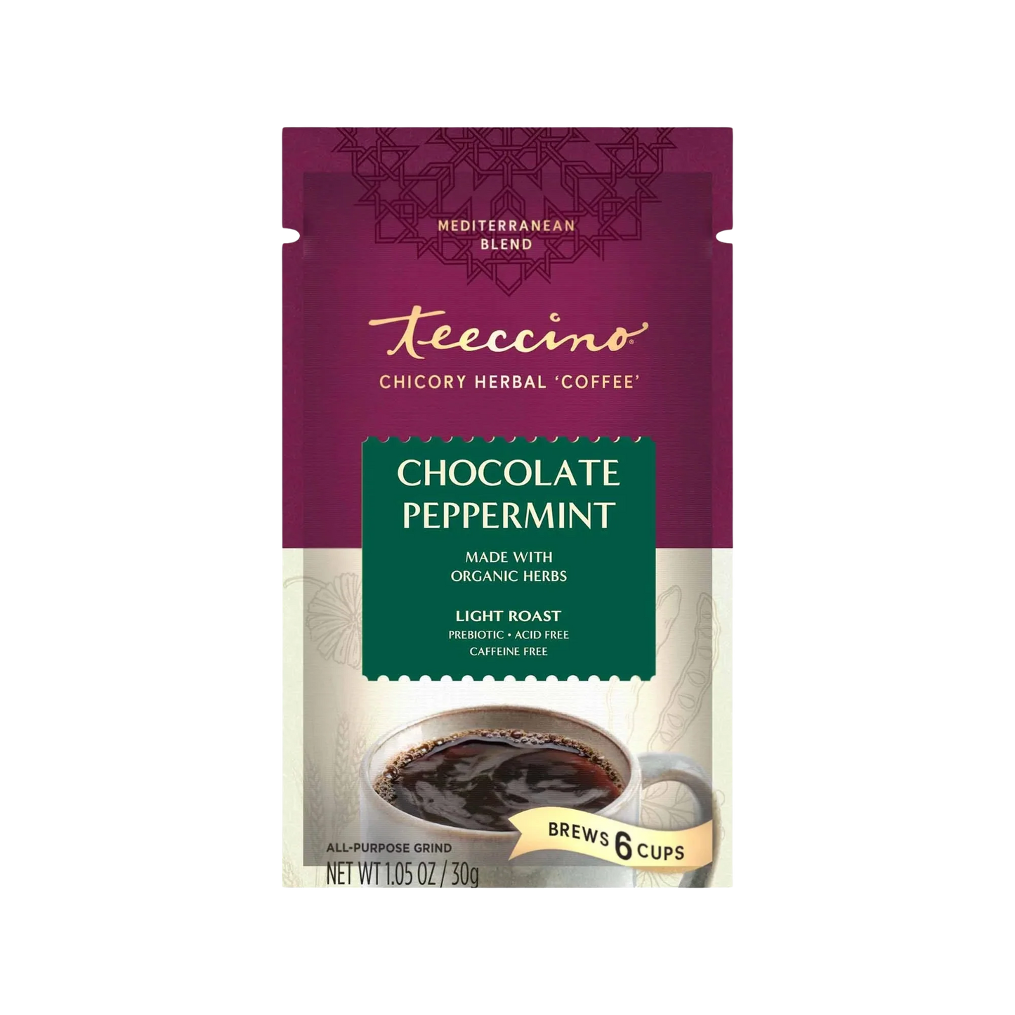 Chocolate Peppermint Chicory Herbal Coffee - Tree of Life