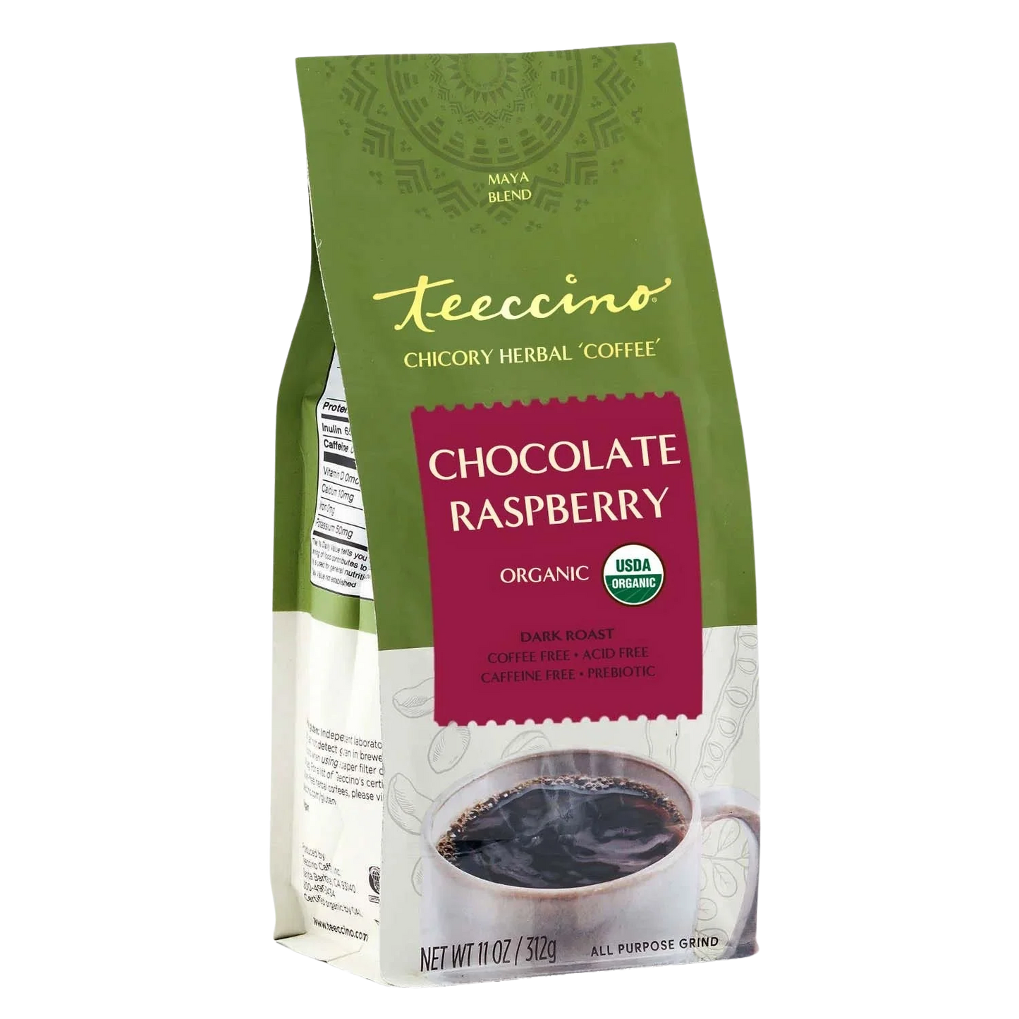 Chocolate Raspberry Chicory Herbal Coffee - Tree of Life
