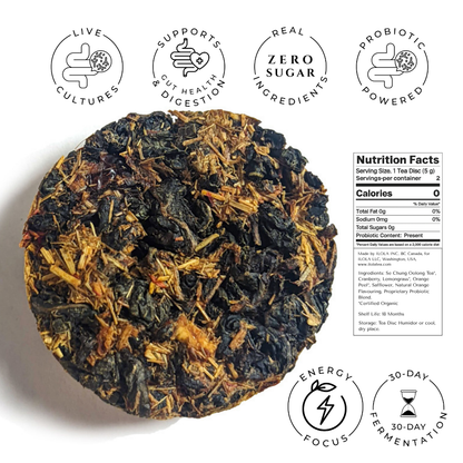 Citrus Punch No. 53 – Citrus Probiotic Oolong Tea Discs - Tree of Life