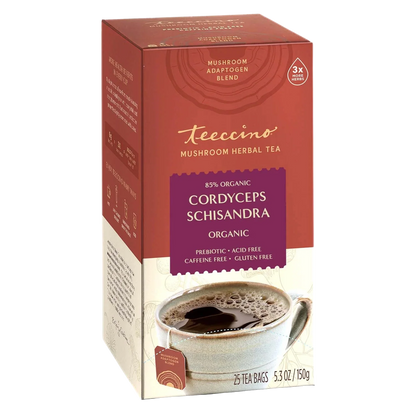 Cordyceps Schisandra Cinnamon Berry Mushroom Herbal Tea - Tree of Life