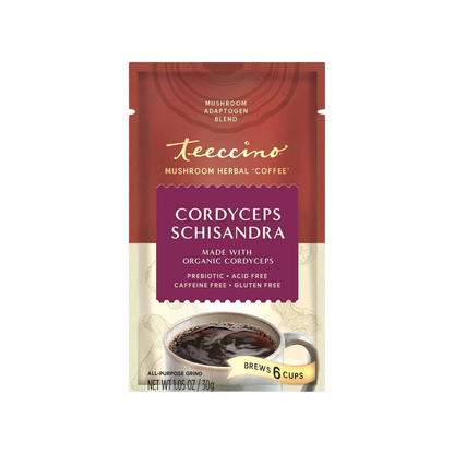 Cordyceps Schisandra Cinnamon Berry Mushroom Herbal Coffee - Tree of Life