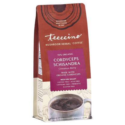 Cordyceps Schisandra Cinnamon Berry Mushroom Herbal Coffee - Tree of Life