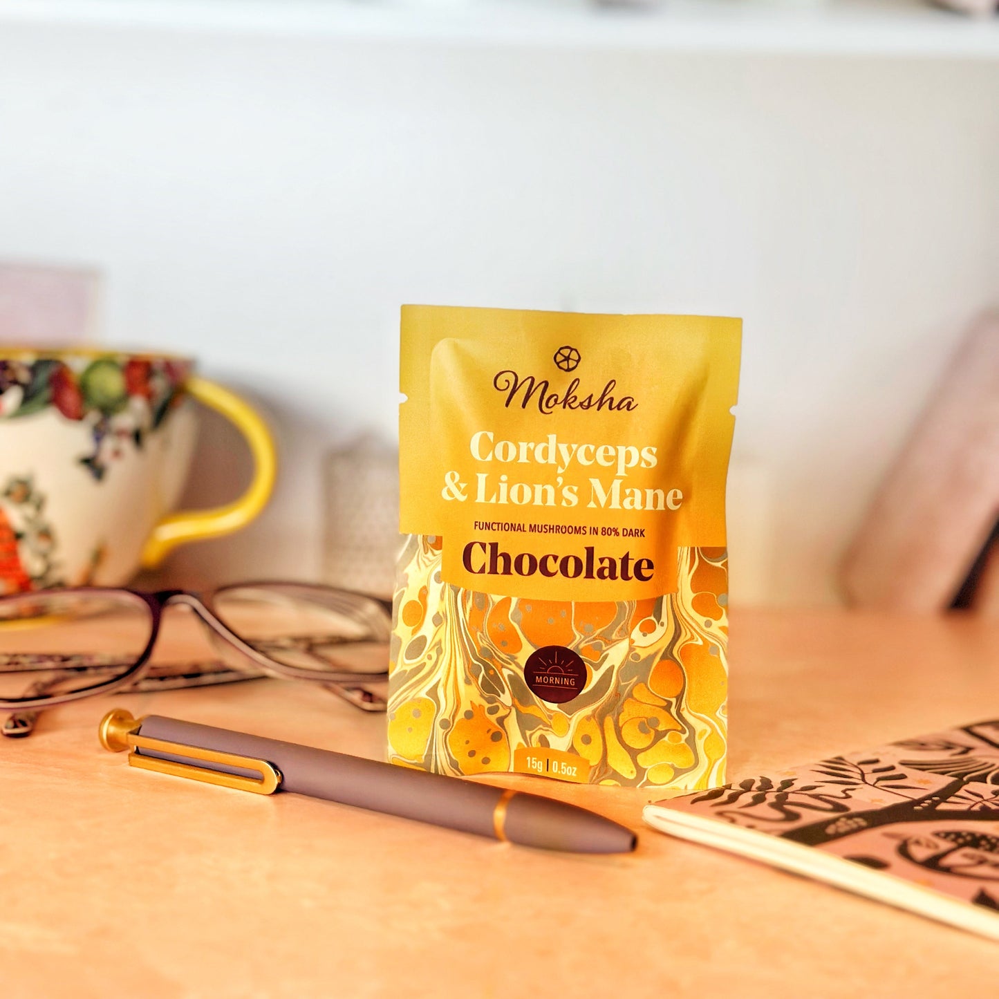 Summit Reserve™ Cordyceps & Lion's Mane Mushroom Chocolate Squares - Tree of Life