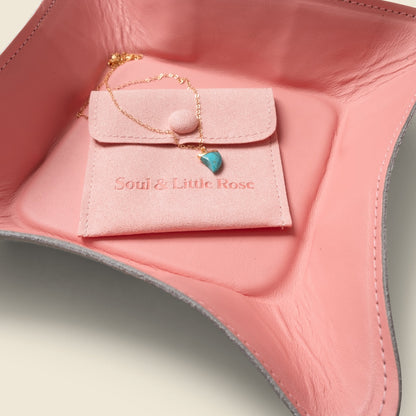 Travel valet tray - Pink - Tree of Life