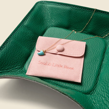 Travel valet tray - Green - Tree of Life