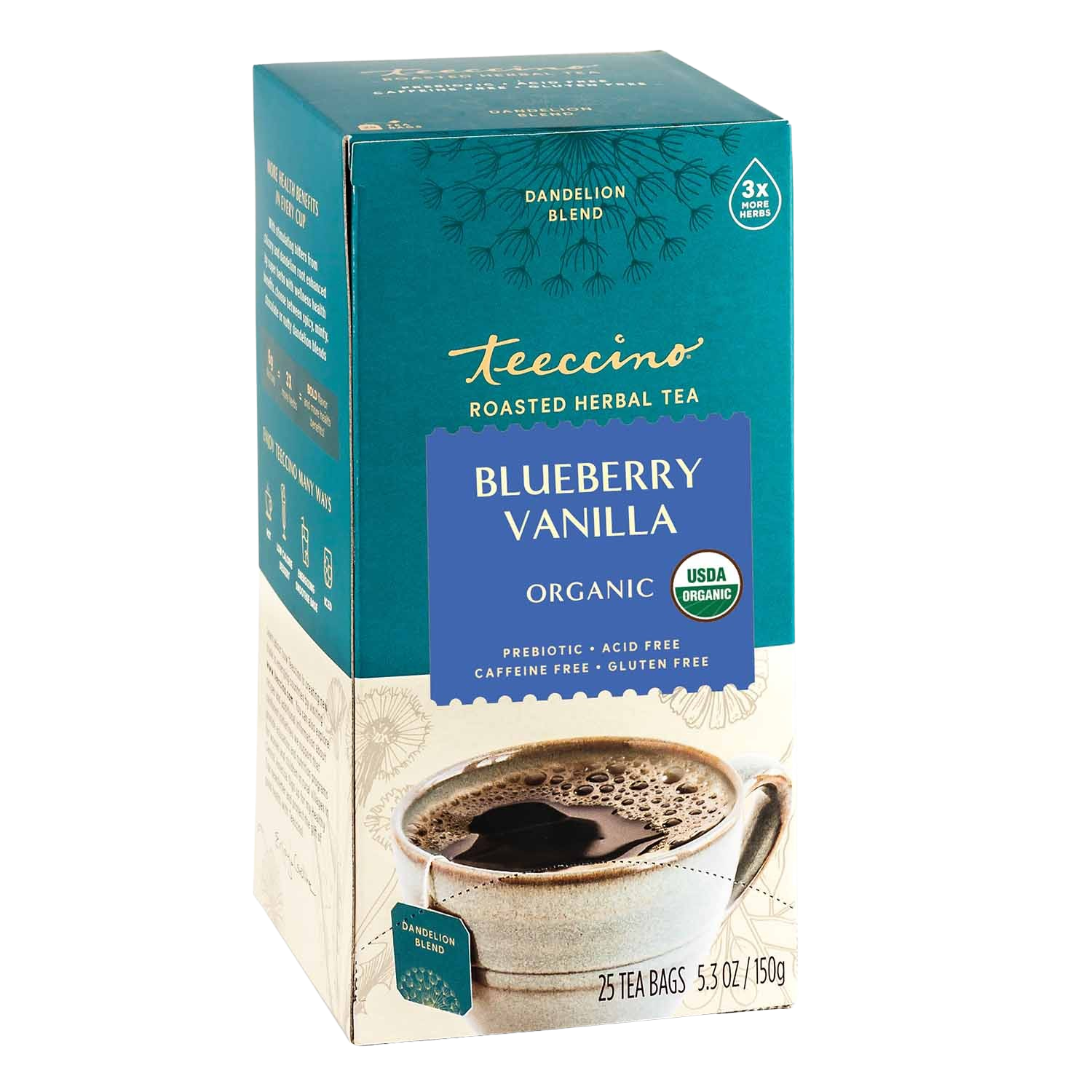 Blueberry Vanilla Chicory Herbal Tea - Tree of Life