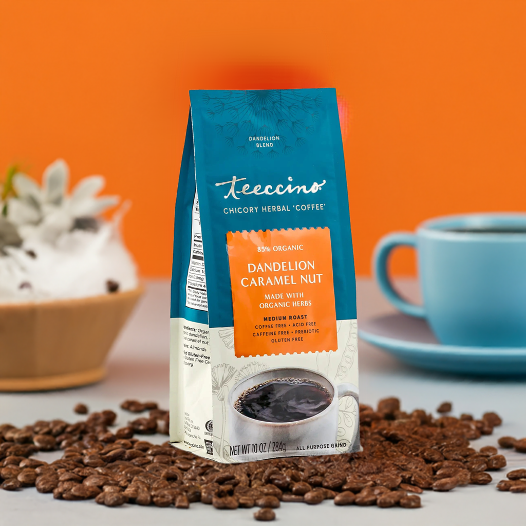 Dandelion Caramel Nut Chicory Herbal Coffee - Tree of Life