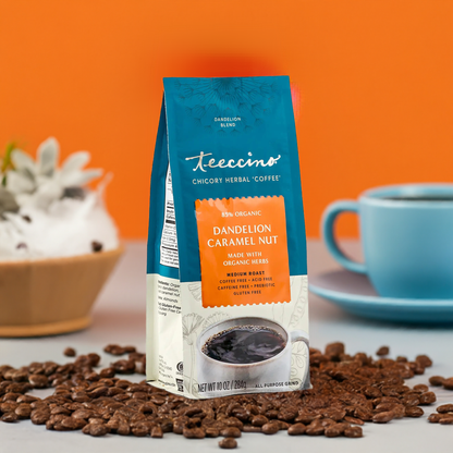 Dandelion Caramel Nut Chicory Herbal Coffee - Tree of Life