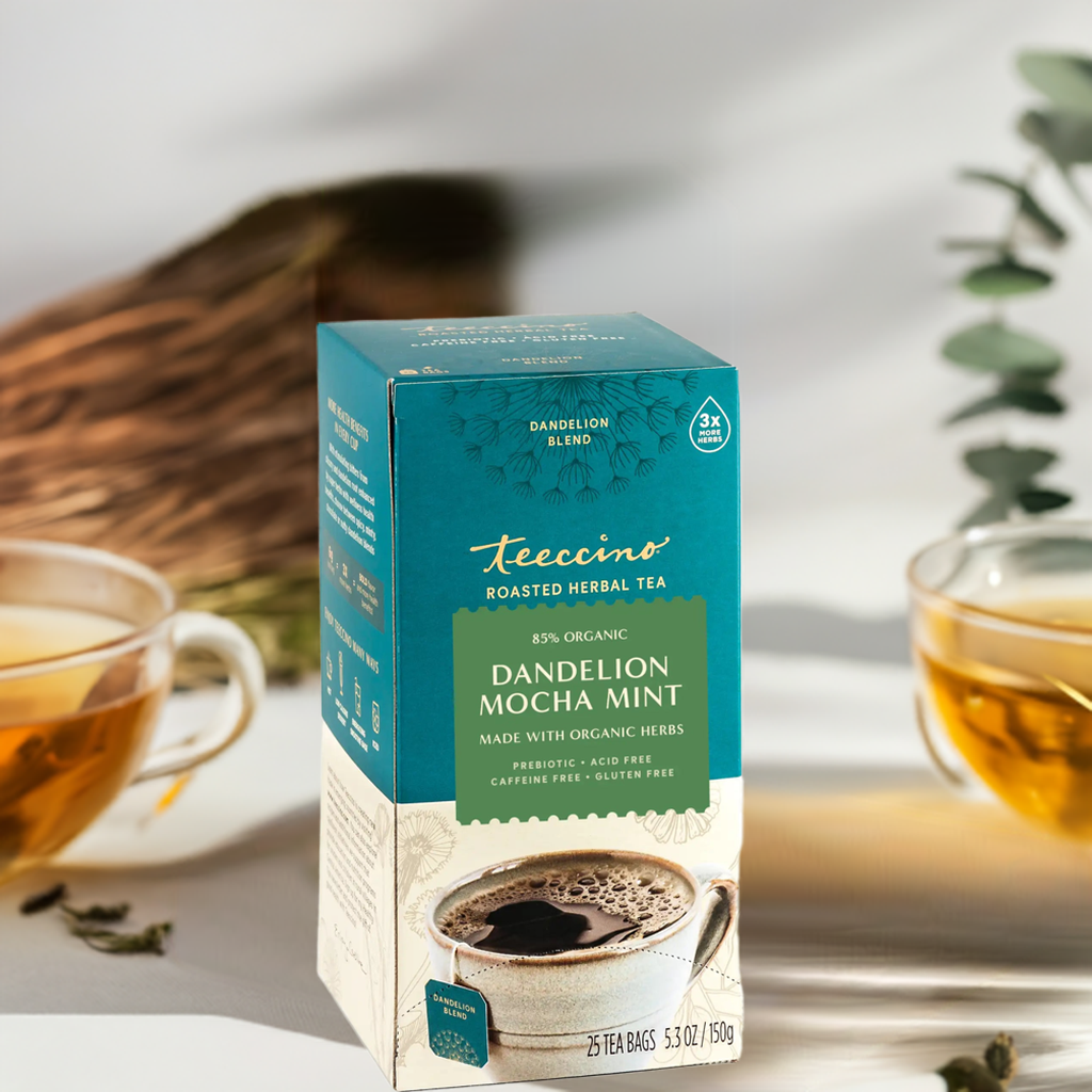 Dandelion Mocha Mint Roasted Herbal Tea - Tree of Life
