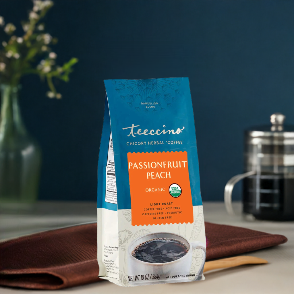 Dandelion Passionfruit Peach Herbal Coffee - Tree of Life