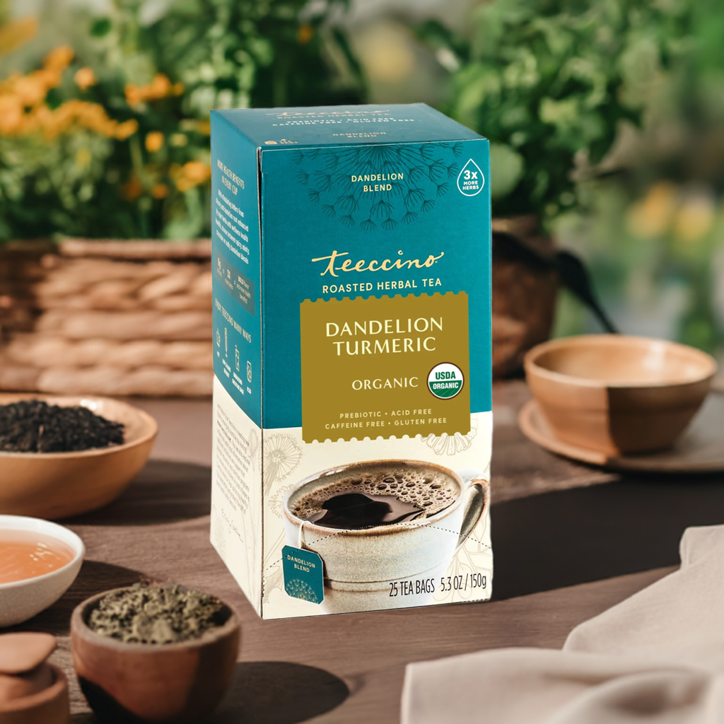 Dandelion Turmeric Roasted Herbal Tea - Tree of Life