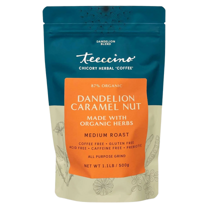 Dandelion Caramel Nut Chicory Herbal Coffee - Tree of Life