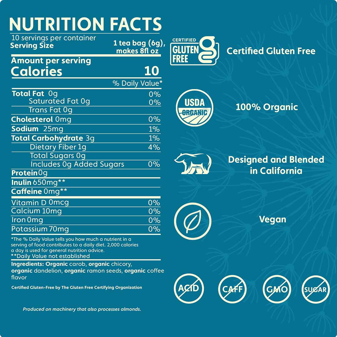 Dandelion Dark Roast Herbal Tea - Tree of Life