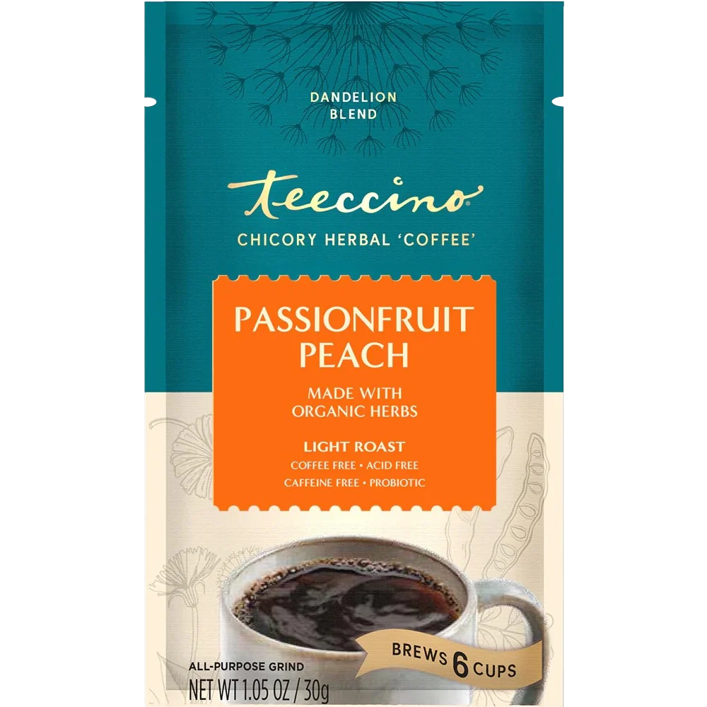 Dandelion Passionfruit Peach Herbal Coffee - Tree of Life