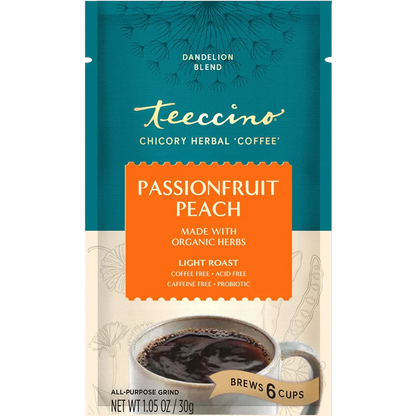 Dandelion Passionfruit Peach Herbal Coffee - Tree of Life