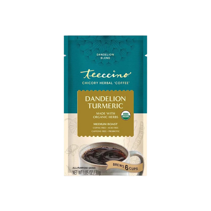 Dandelion Turmeric Herbal Coffee - Tree of Life