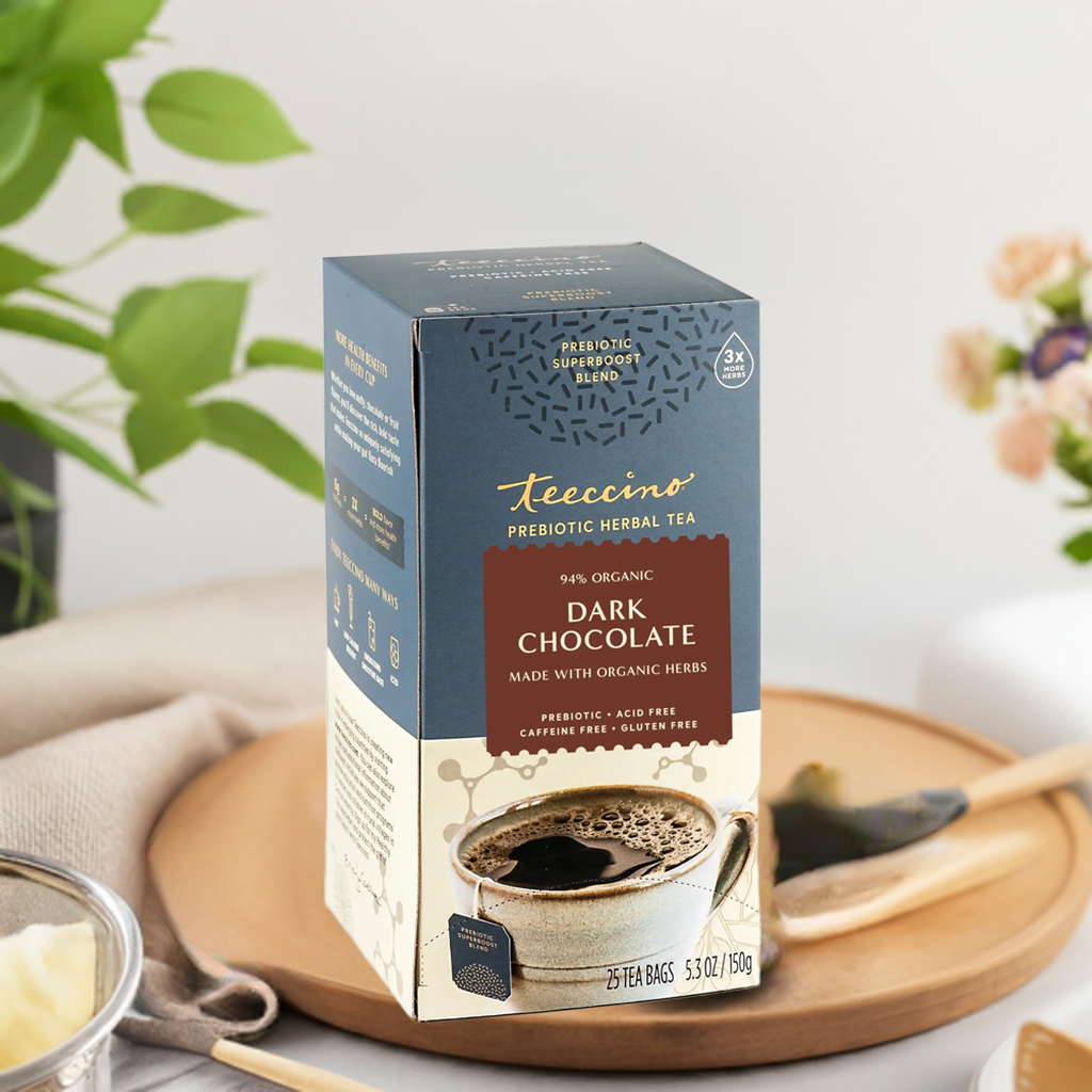Dark Chocolate Prebiotic SuperBoost Herbal Tea - Tree of Life