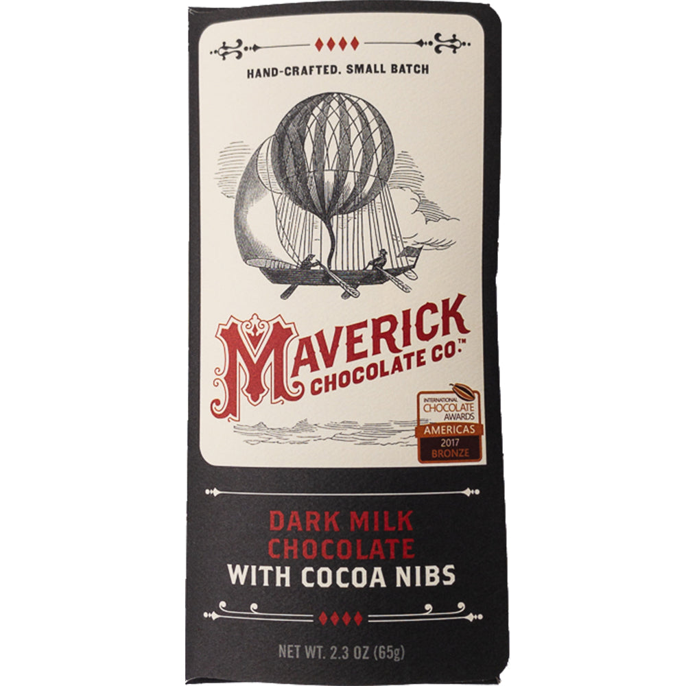 60% Dark Milk Chocolate with Cocoa Nibs - Tree of Life