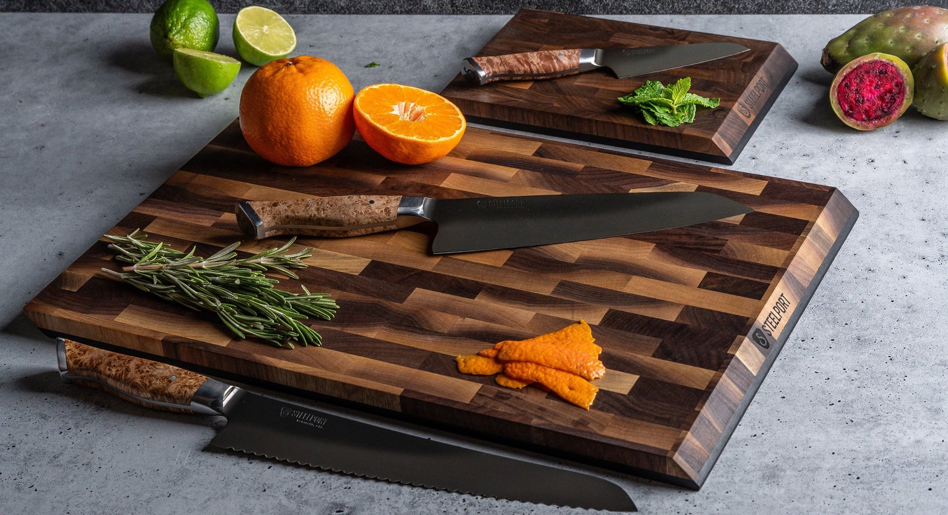 Signature Knife & Board Set - Tree of Life