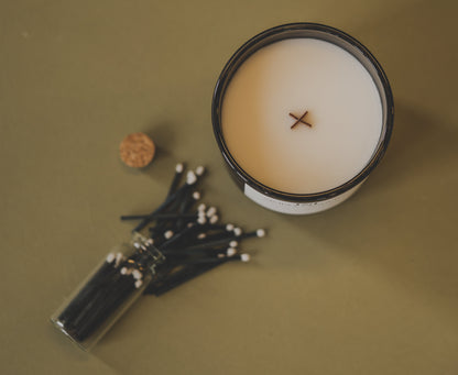 Mahogany Teakwood | Wood-Wick Coconut Soy Wax Candle - Tree of Life