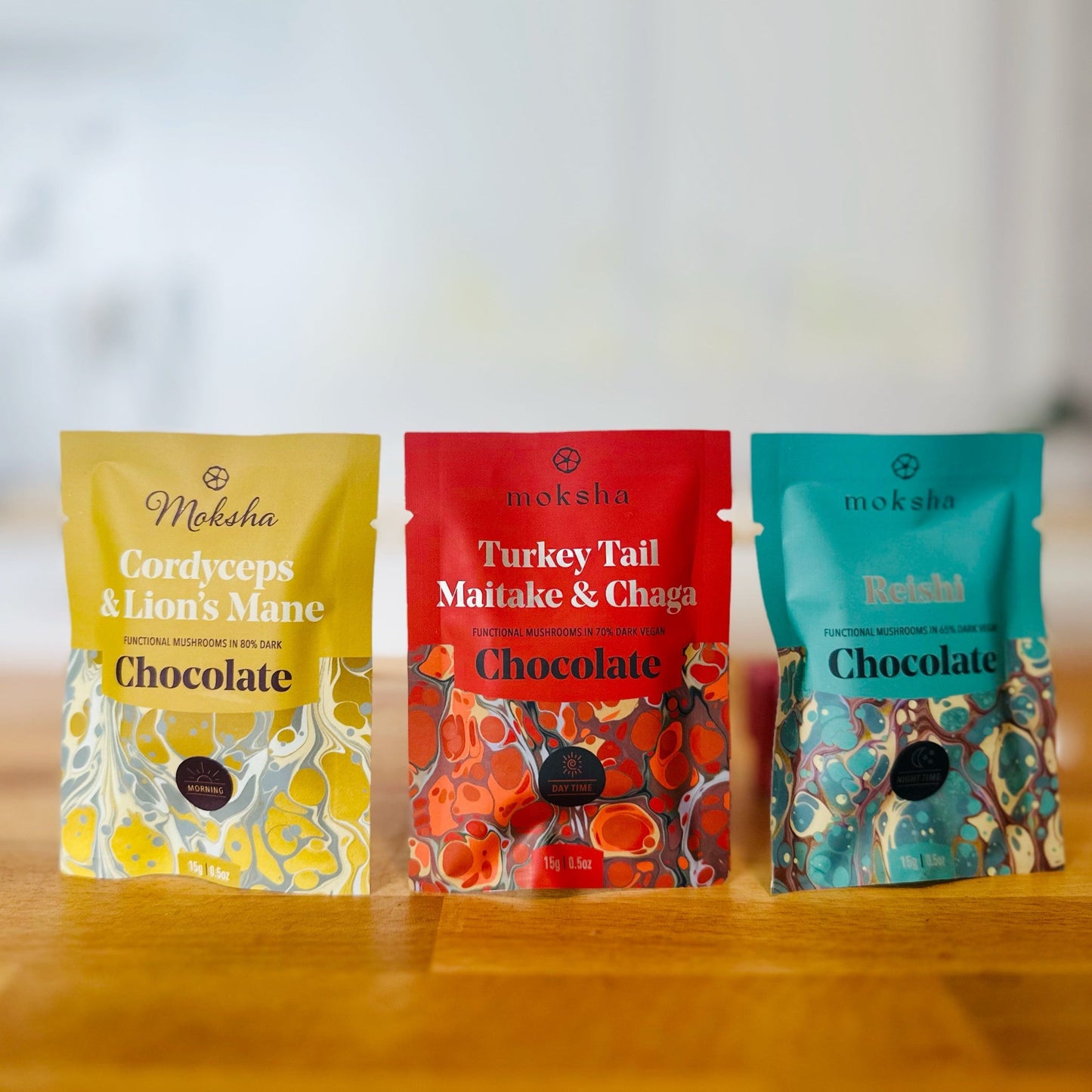 Mountain Reserve™ Trio - Mushroom Chocolate Tasting Sampler for Daily Vitality - Tree of Life