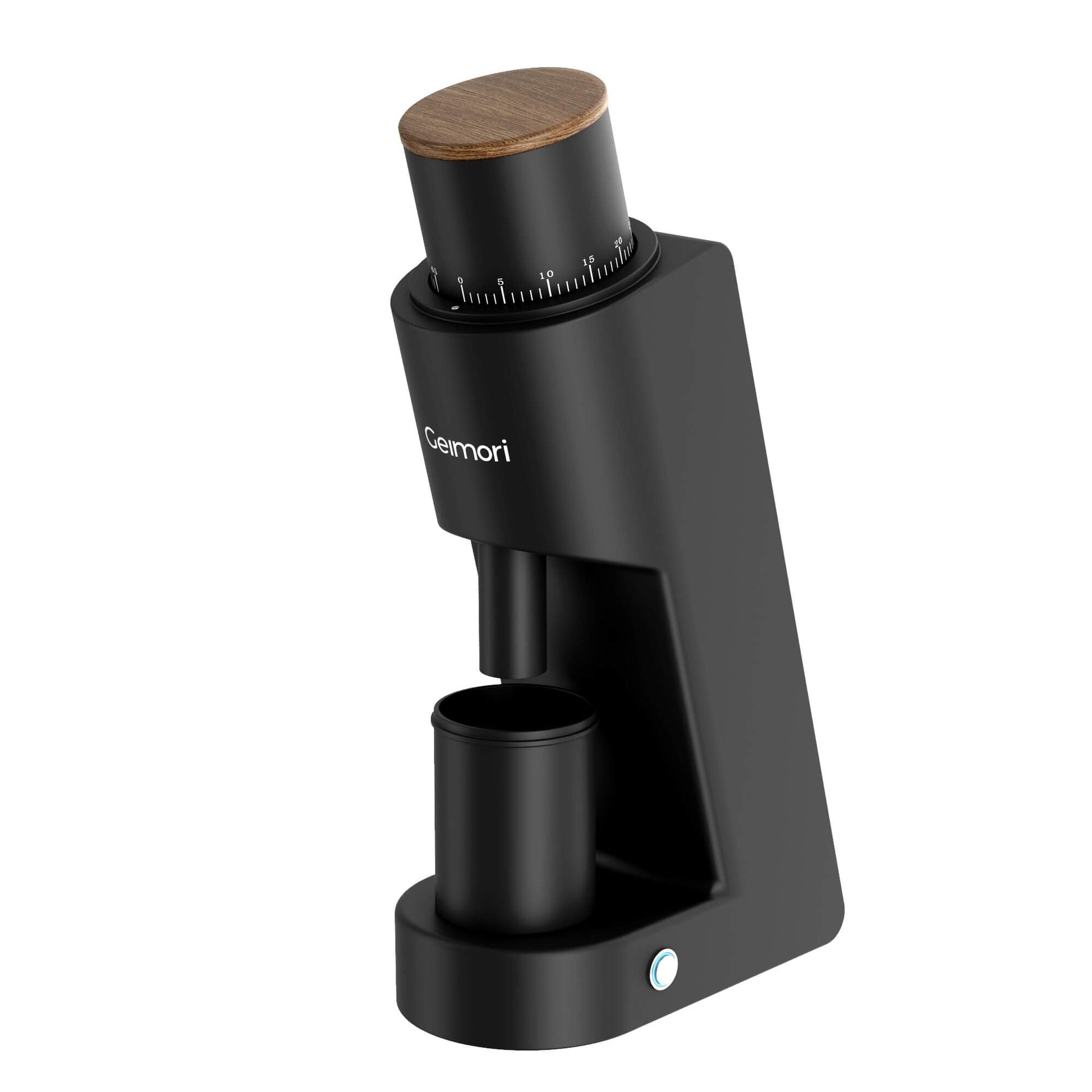 Geimori GU38 Single Dose Coffee Grinder, Electric Burr Coffee Grinder with 38mm Conical Burrs, Stepless Adjustment, Zero Retention - Tree of Life