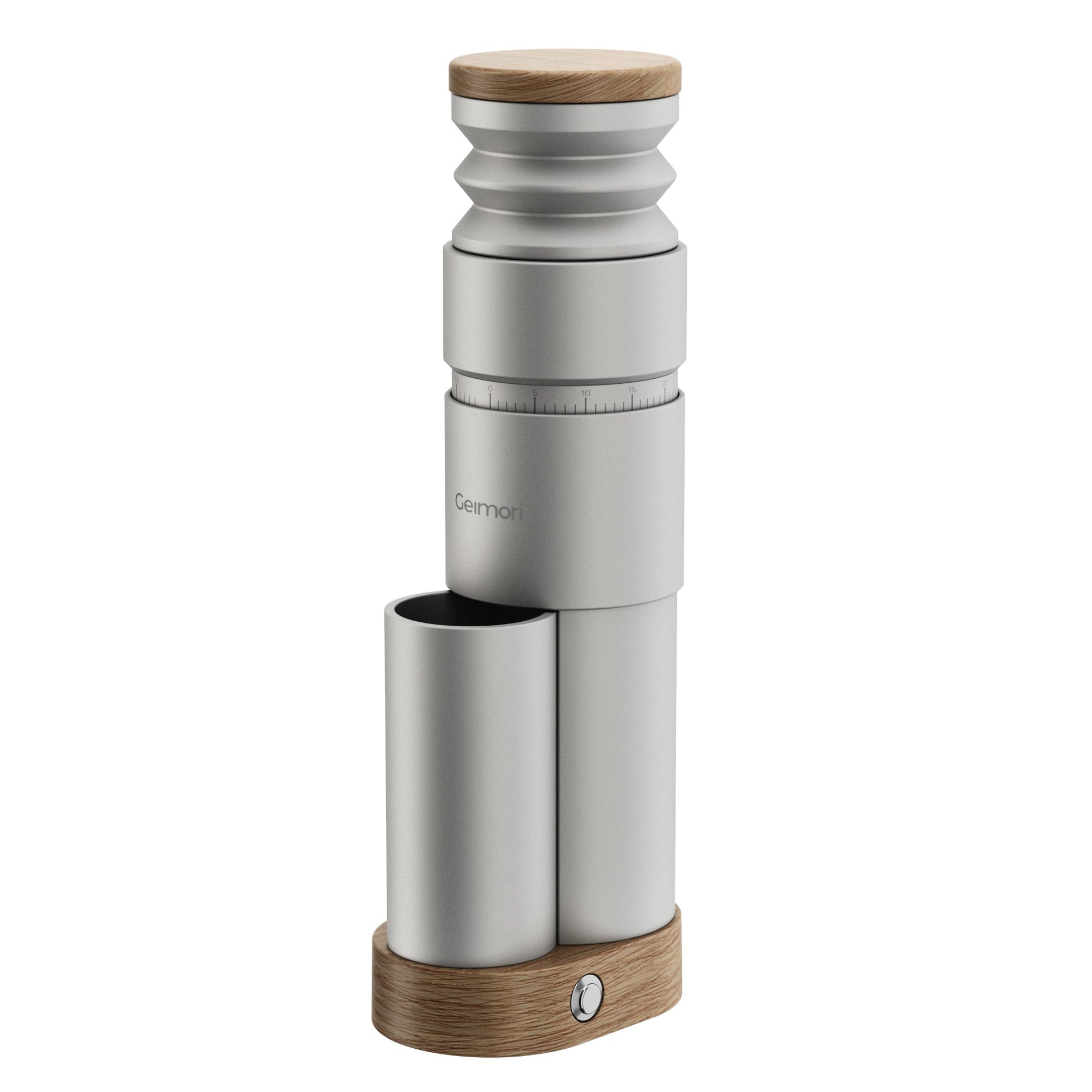 Geimori T38 Plus-The True Pro Grade Portable Coffee Grinder with 38mm Conical Burr, Anti-Static Tech, Stepless Grind Settings, Zero Retention - Tree of Life