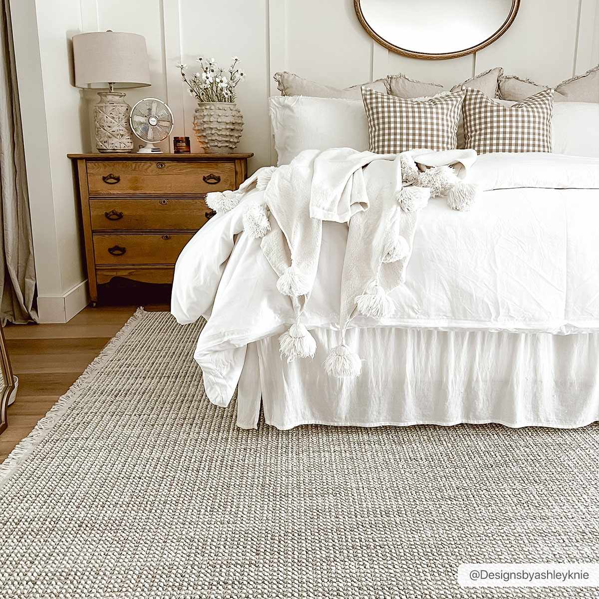 Gowan Cream Area Rug - Tree of Life
