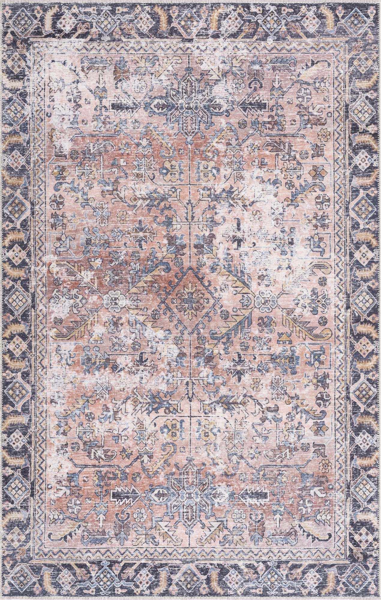 Holi-2305 Boutique Washable Rug - Tree of Life