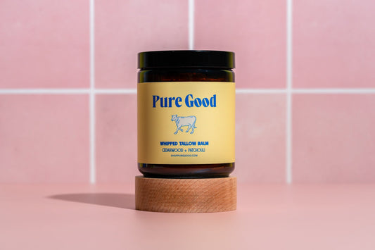 Cedarwood + Patchouli Tallow Balm - Firming & Balancing - Tree of Life