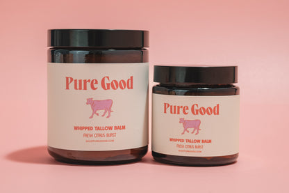 Fresh Citrus Burst Tallow Balm - Hydration and Vitamin C - Tree of Life