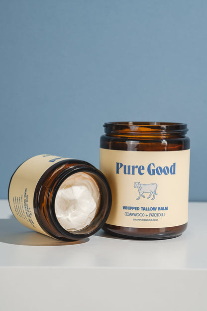 Cedarwood + Patchouli Tallow Balm - Firming & Balancing - Tree of Life
