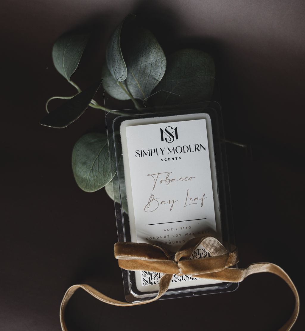 Smoky Bay Leaf Coconut Soy Wax Melt - Tree of Life