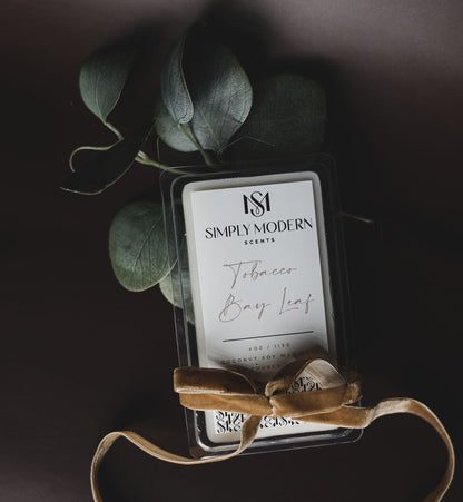 Smoky Bay Leaf Coconut Soy Wax Melt - Tree of Life