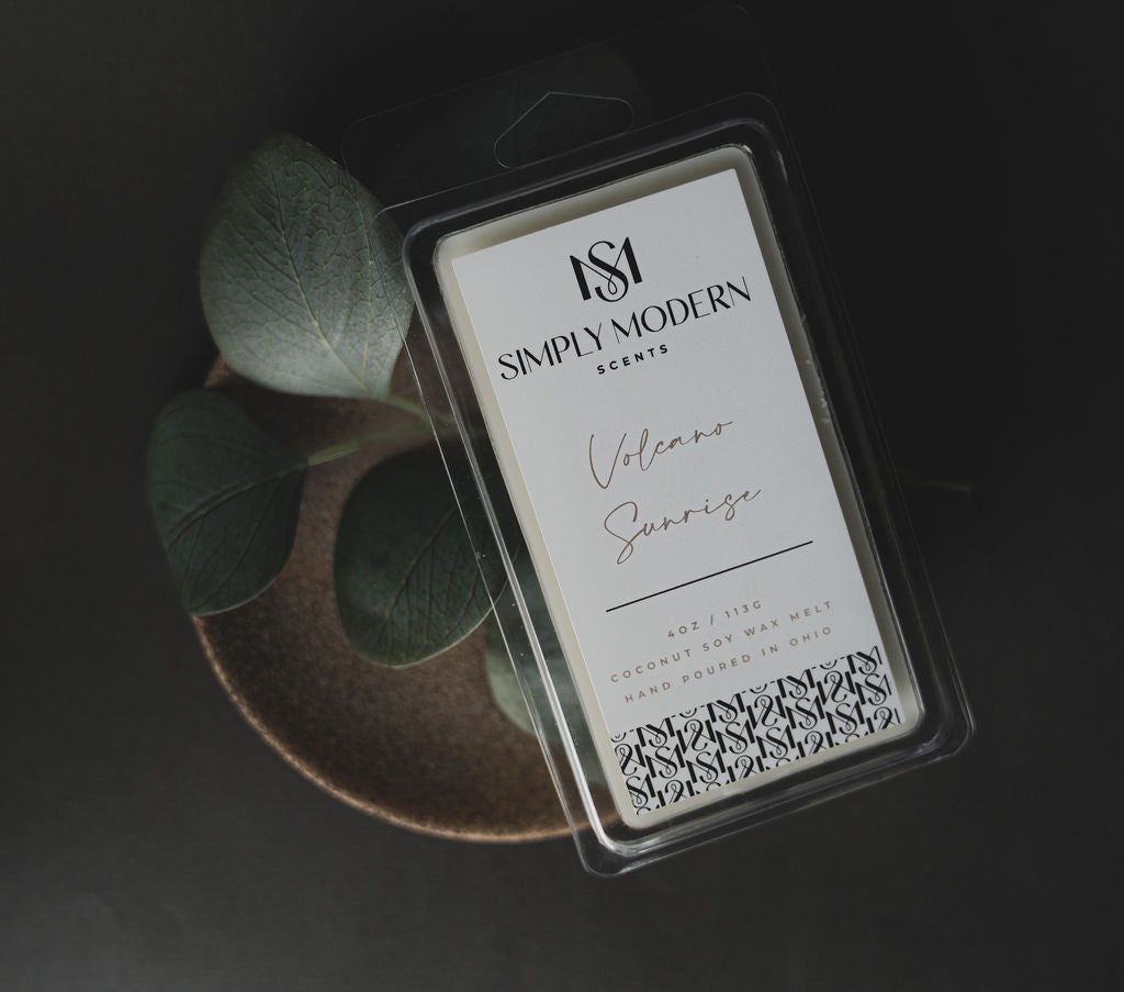Volcano Sunrise Coconut Soy Wax Melt - Tree of Life
